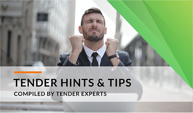 Tender Hints and Tips